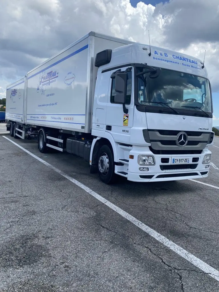 Camions de déménagement AB Charteau